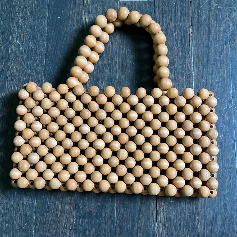 Mini beaded bag